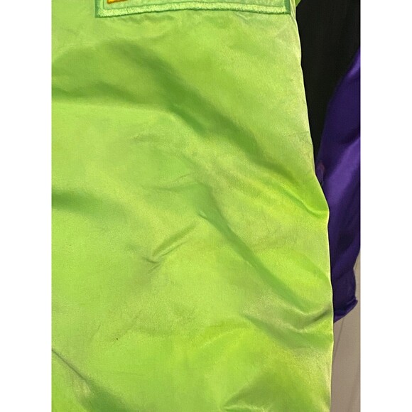 VTG 90s Arctic Cat Wear Jacket Snowmobile Racing Coat Mens XL USA Made Neons - Picture 10 of 16